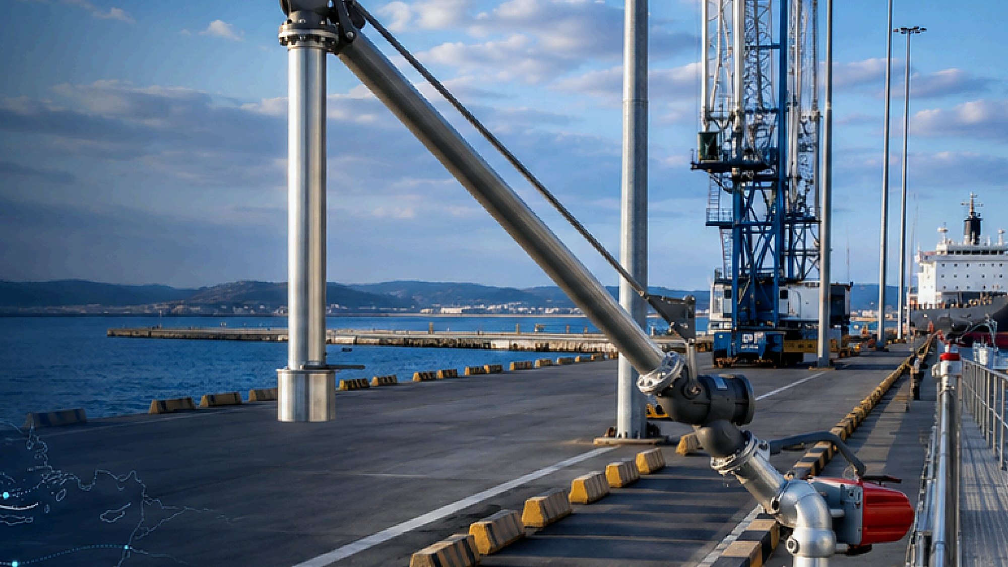 Customs-aware storage for eligible liquid bulk cargoes.